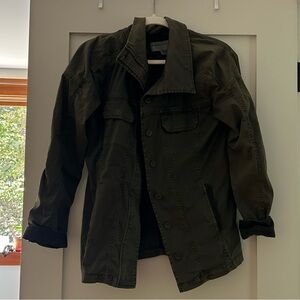 Women's Military Style Olive Jacket